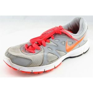 Nike Revolution‎ 2 Running Shoes Gray Synthetic Women 8 Medium